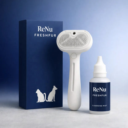 ReNu FreshFur Brush + Cleansing Mist